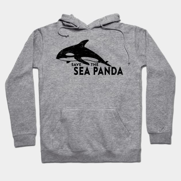 Save the Sea Panda Hoodie by cogwurx